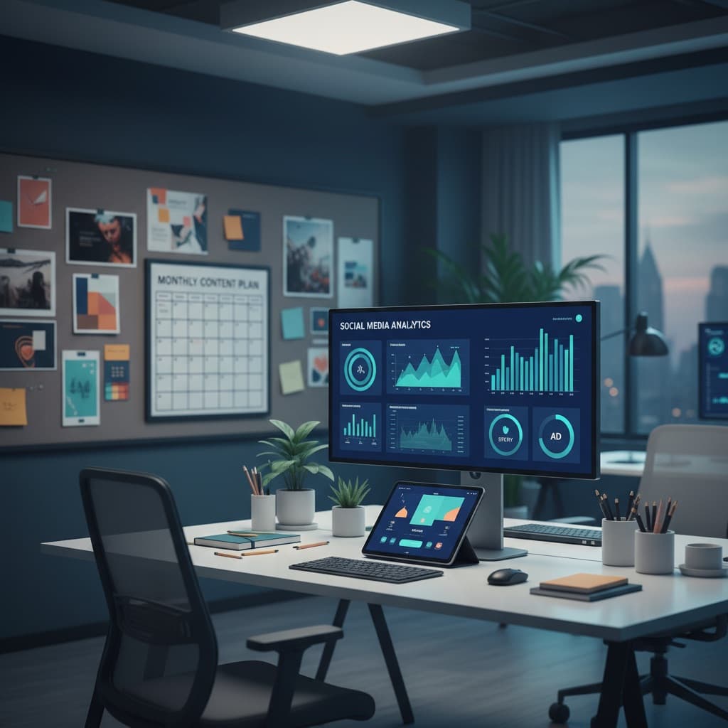 Marketing Agencies virtual assistant workspace